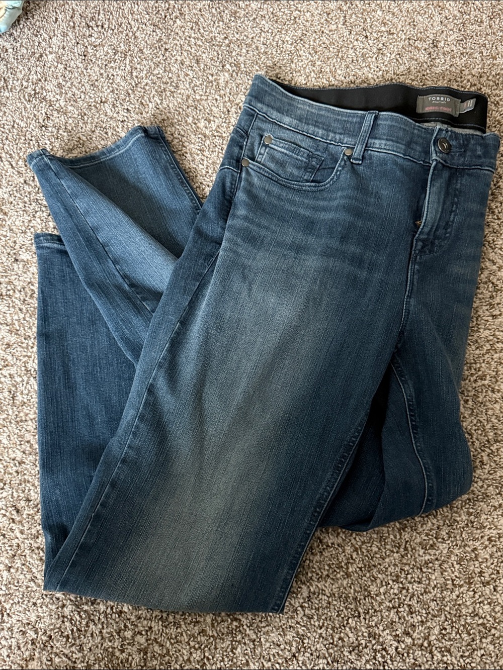 torrid Medium/Dark Blue straight Jeans